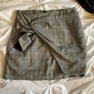 Plaid skirt